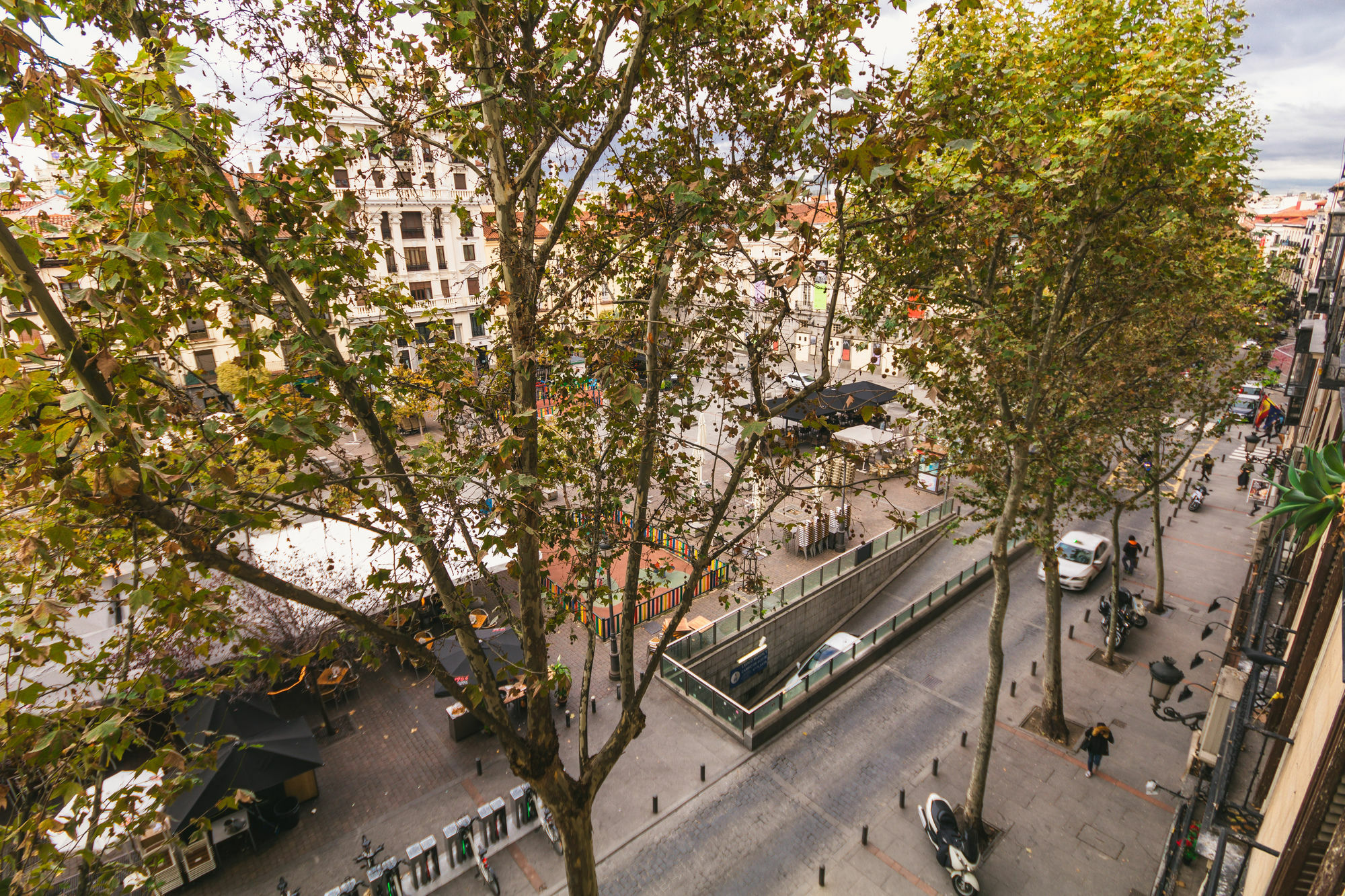Pyr Select Plaza Santa Ana Appartement Madrid Buitenkant foto